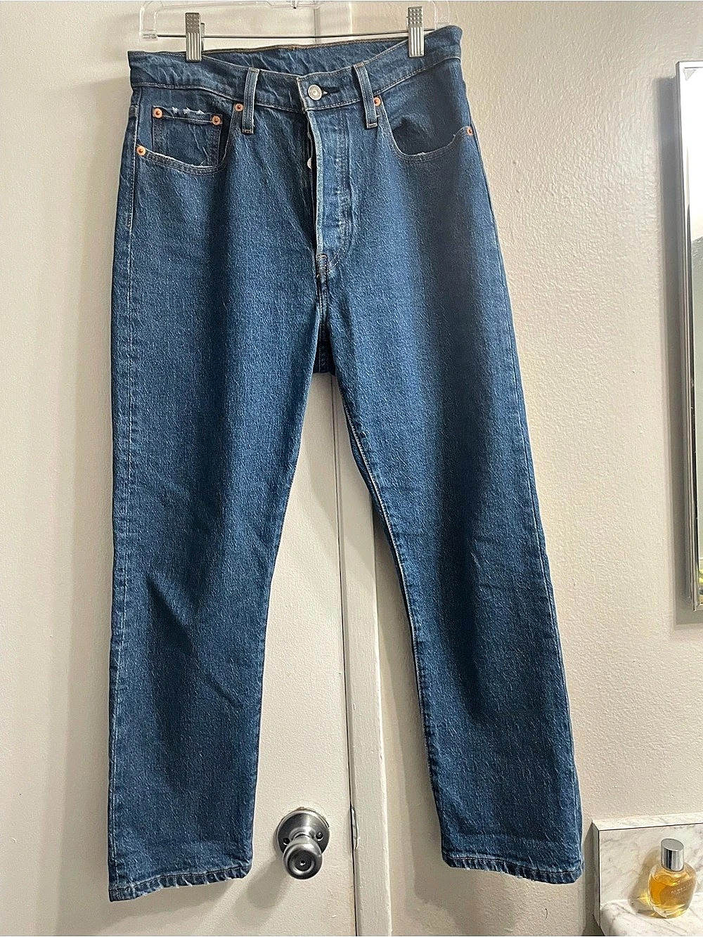 Levi's 501 Straight Leg Jeans in Blue Waist 29